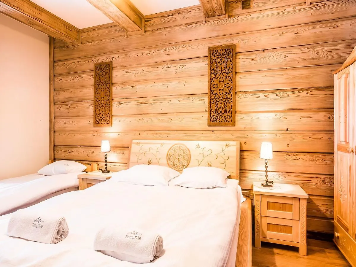 Alpesi faház Tatrytop Willa Sywarne Premium Z Sauna I Widokiem Zakopane Lengyelország