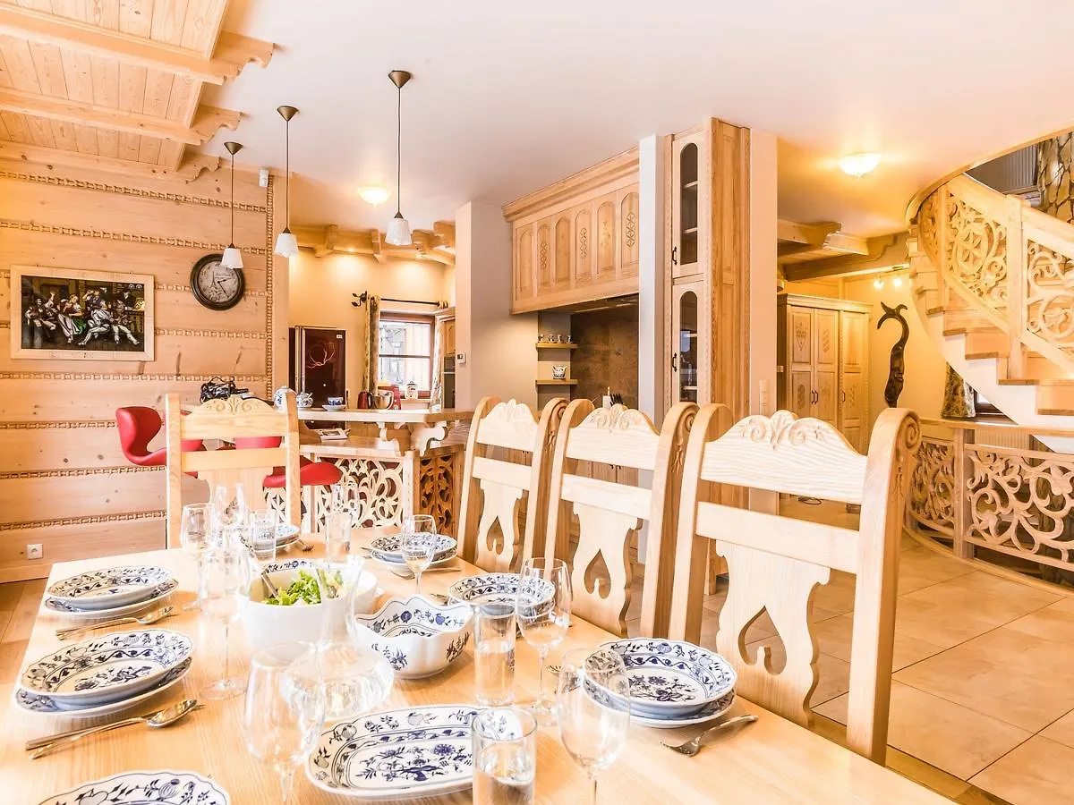 Alpesi faház Tatrytop Willa Sywarne Premium Z Sauna I Widokiem Zakopane